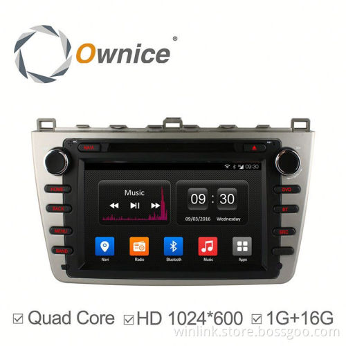 Ownice C300 Android 4.4 quad core car Radio for Mazda 6 2008 - 2012 support canbus